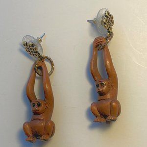 Earrings, Monkey